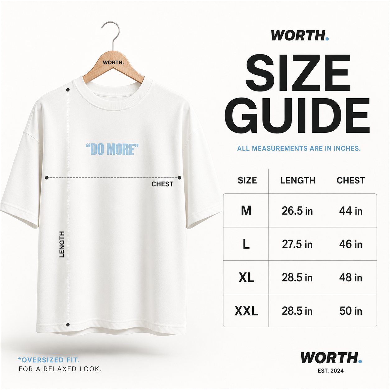 Rugged Dreams White Oversized Graphic T-Shirt