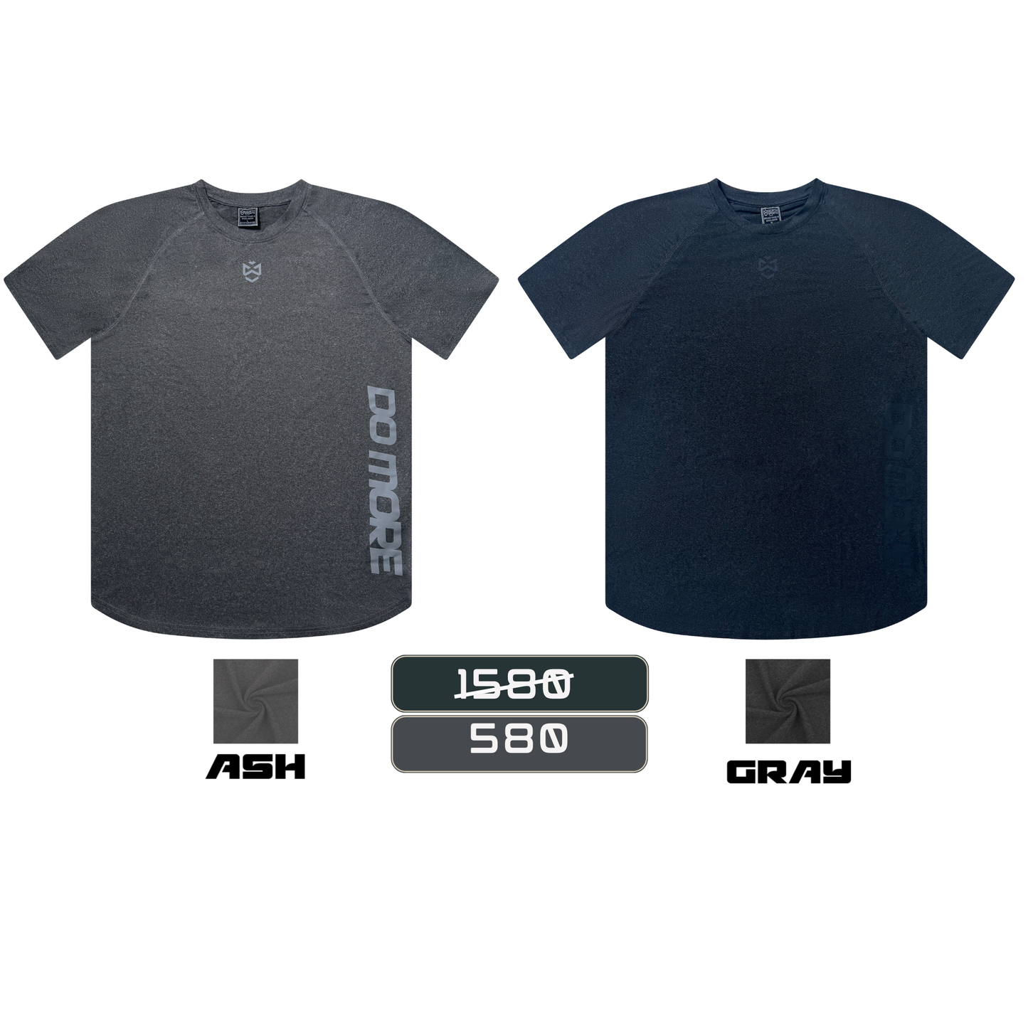 Worth Raglan Active Wear Tshirt 2Pcs Combo