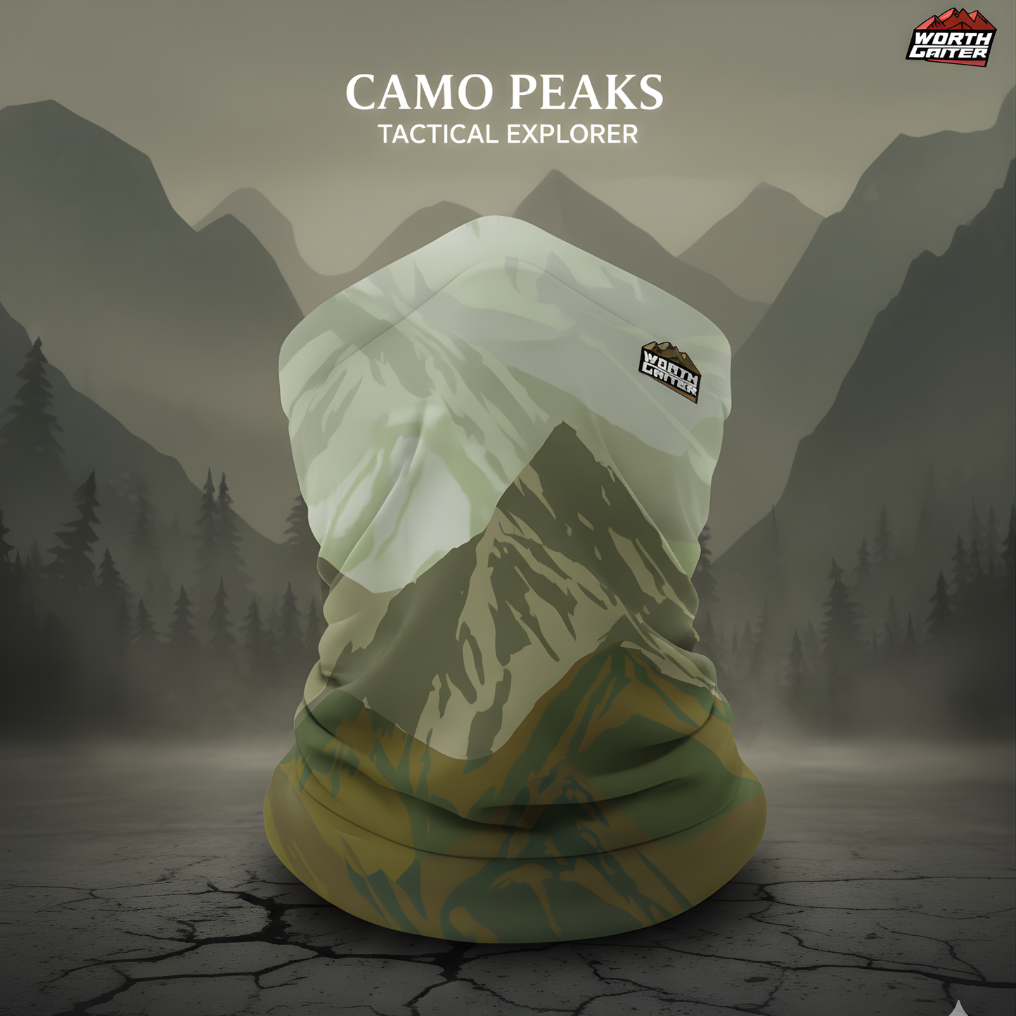 Worth Camo Peaks Gaiter