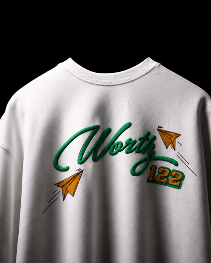 WORTH WORLDWIDE 122 Summer Oversized drop shoulder oversized t-shirt for premium streetwear