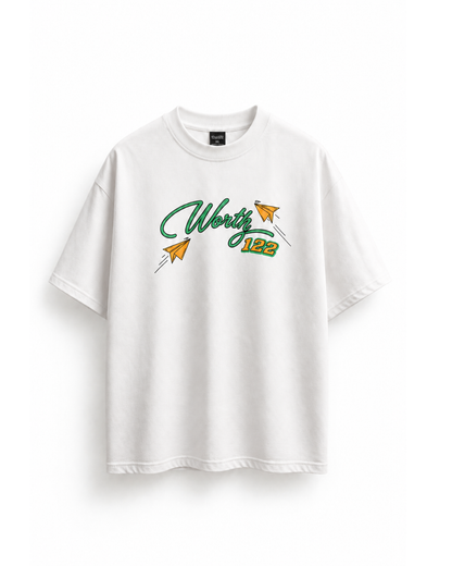 WORTH WORLDWIDE 122 Summer Oversized drop shoulder oversized t-shirt for premium streetwear
