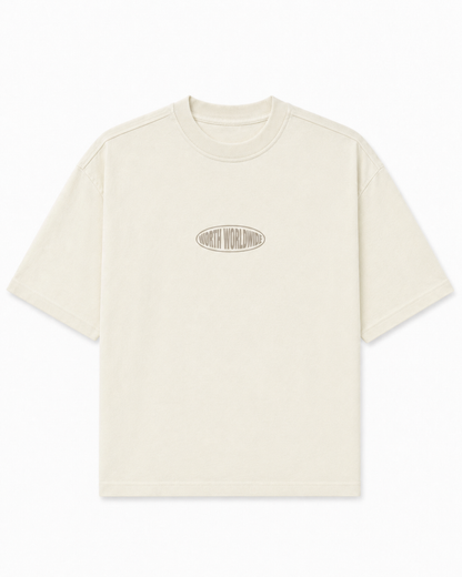 Worth 907 Rivers Cream Oversized T-Shirt