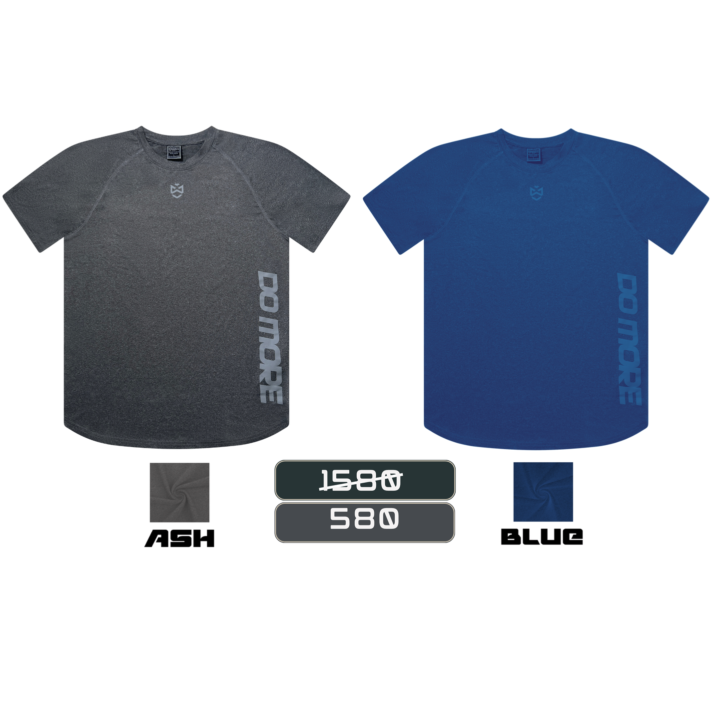 Worth Raglan Active Wear Tshirt 2Pcs Combo