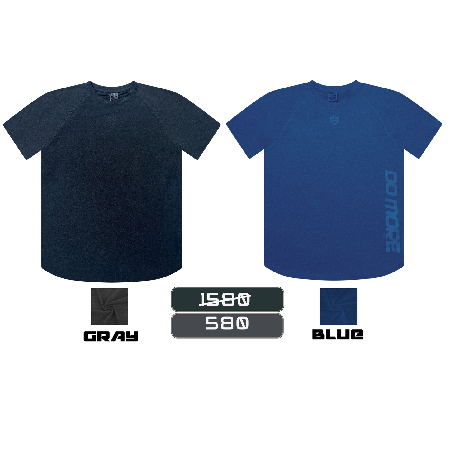 Worth Raglan Active Wear Tshirt 2Pcs Combo