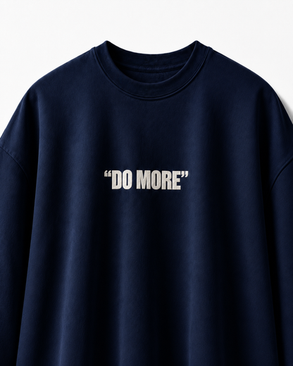 Rugged Dreams  Navy Oversized Graphic T-Shirt