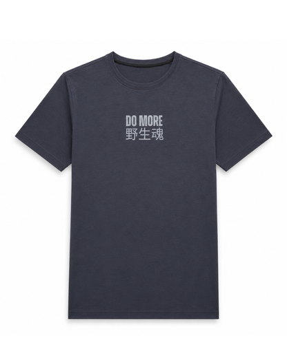 DO MORE – Wild Spirit Regular Fit Stretch T-Shirt | Navy