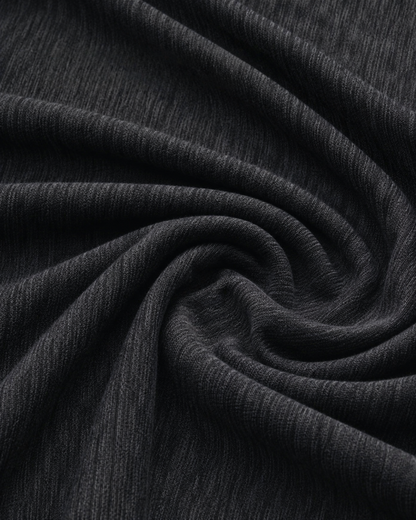 Worth Activewear Polo Heather Black