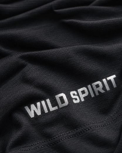 Worth Activewear Polo Heather Black