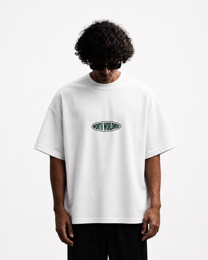 Worth 907 Rivers White Oversized T-Shirt