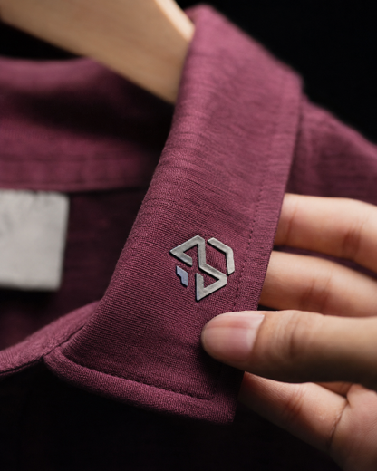 Worth Activewear Polo Maroon