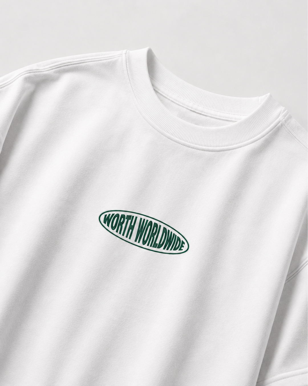 Worth 907 Rivers White Oversized T-Shirt