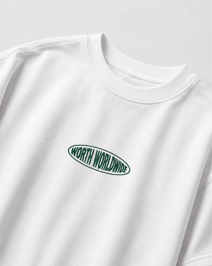 Worth 907 Rivers White Oversized T-Shirt