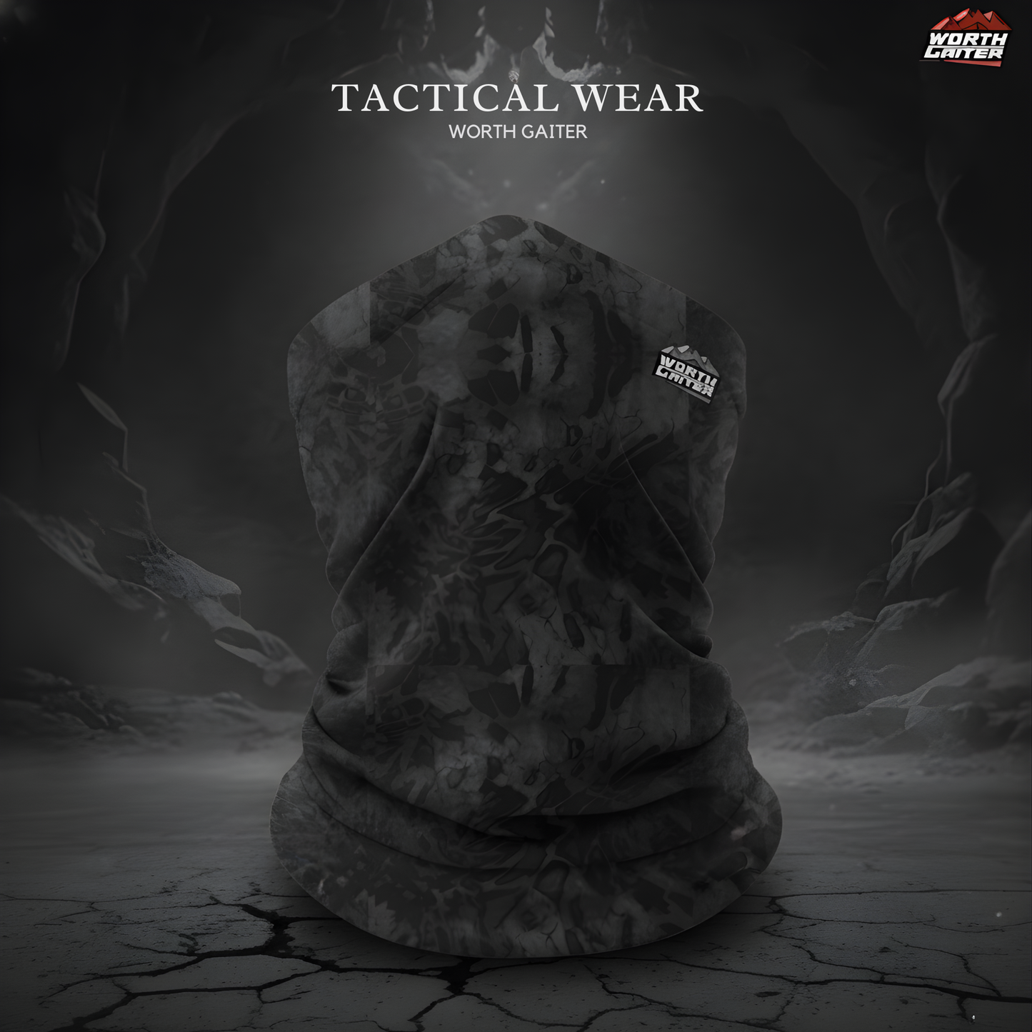Worth Tactical Grey Gaiter
