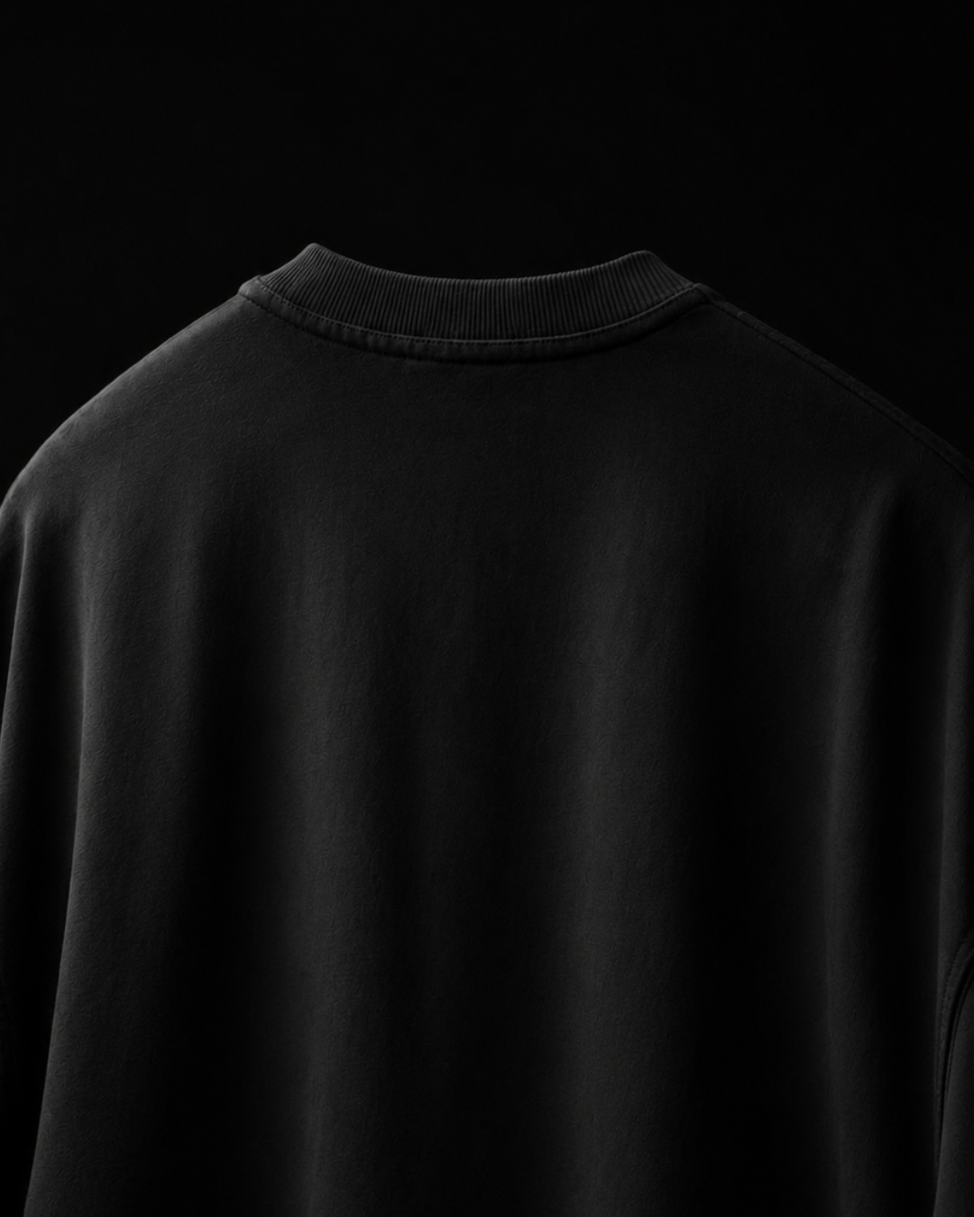 Black Minimal WWW Dropshoulder T-shirt