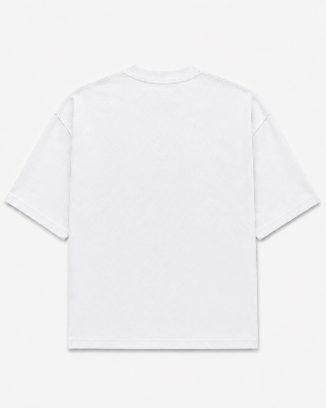 To The Moon & Back White Oversized Graphic T-Shirt