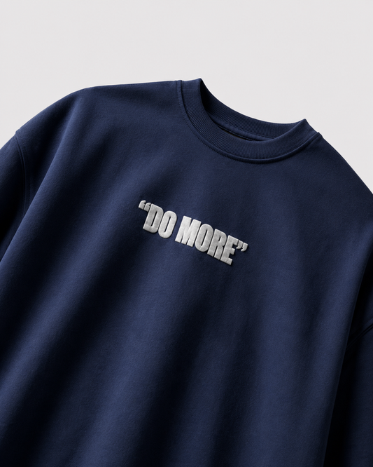 Do More Navy Summer Oversized T-Shirt