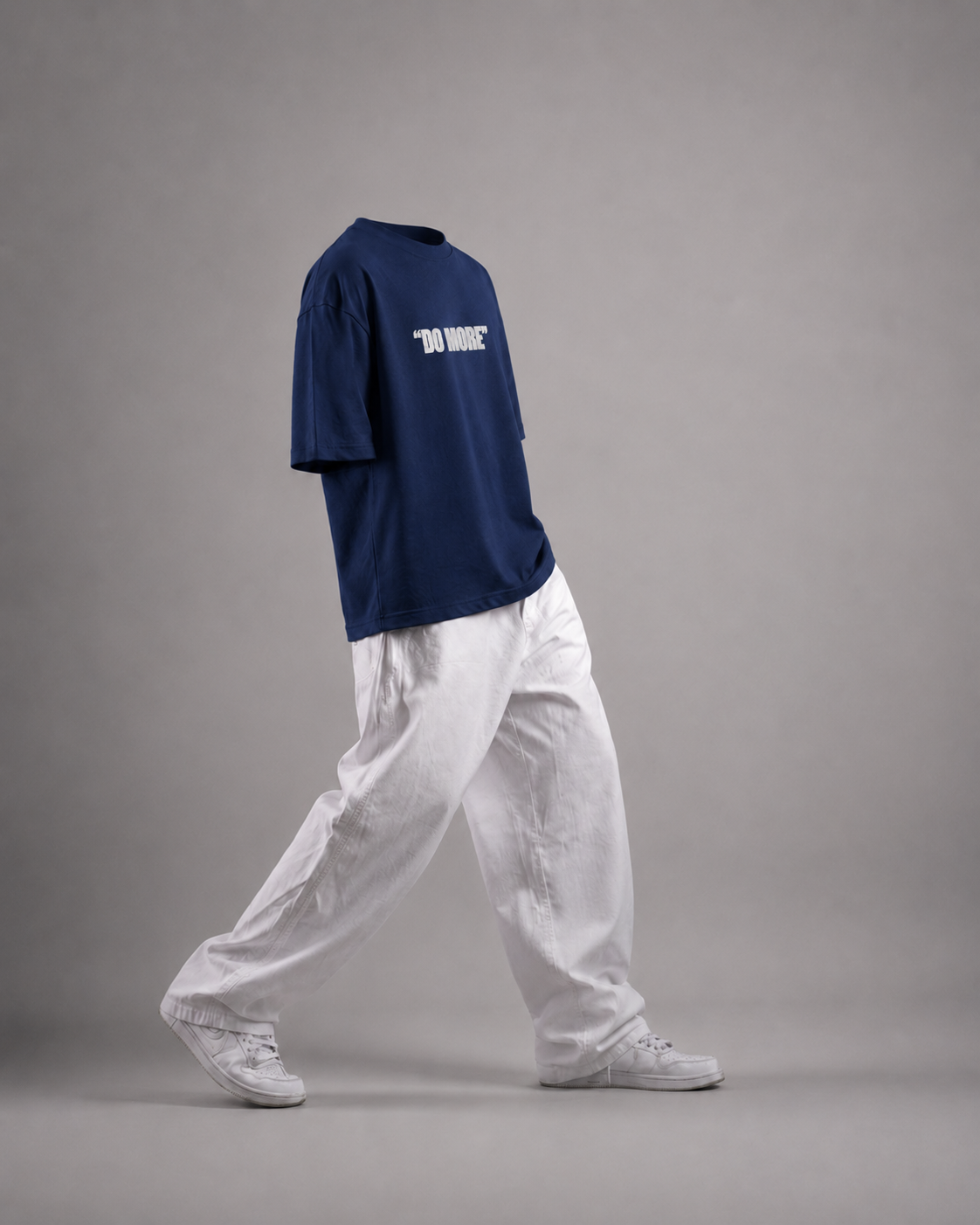 Do More Navy Summer Oversized T-Shirt