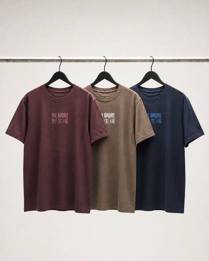 DO MORE – Wild Spirit Regular Fit Stretch T-Shirt |3 pcs Combo