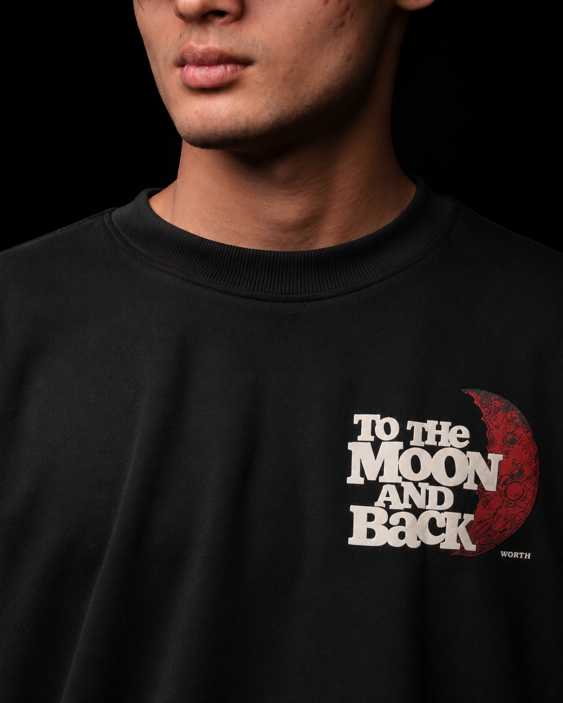 To The Moon & Back Black