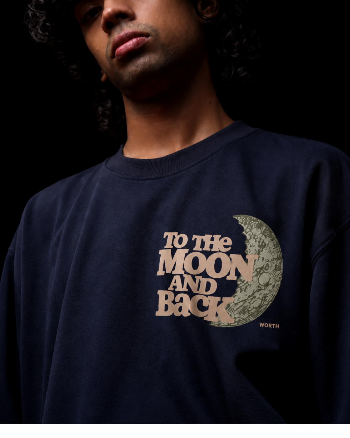 To The Moon & Back Navy