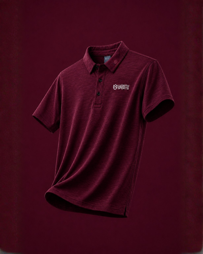 Worth Activewear Polo Maroon