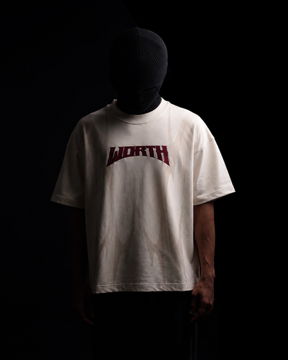 Thunder Claw Off-White Oversized Graphic T-Shirt