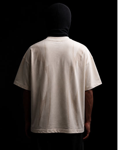 Thunder Claw Off-White Oversized Graphic T-Shirt