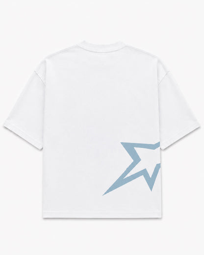 Born Star White Dropshoulder T-shirt