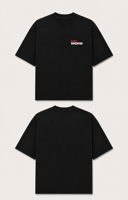 Black Do More Dropshoulder T-shirt