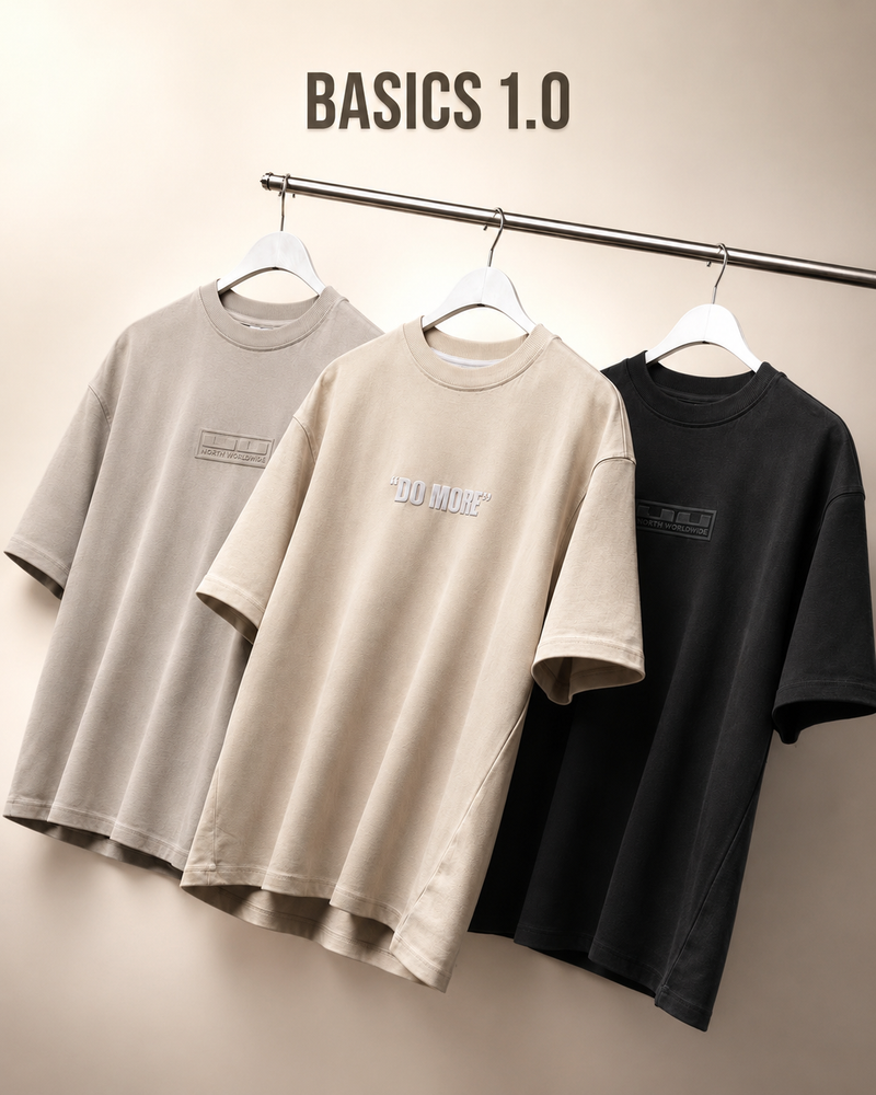 Dropshoulder t-shirt collection for men – oversized cotton tees online in Bangladesh