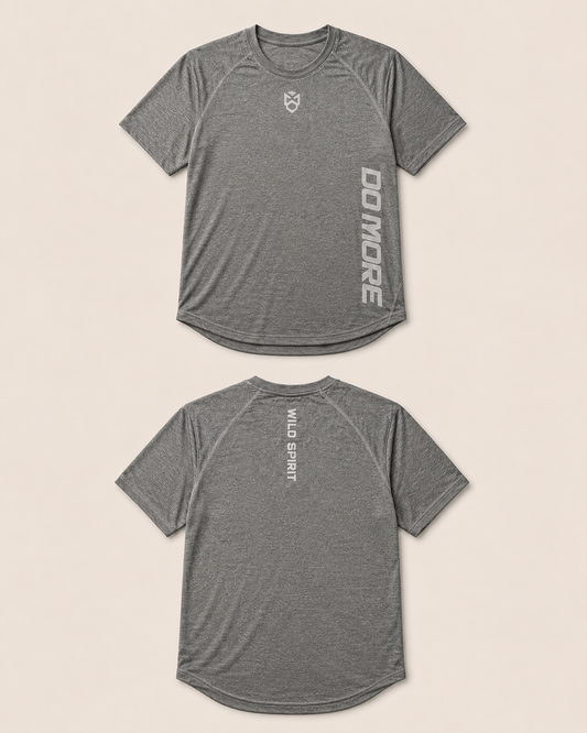 Worth Concrete Ash Raglan Active Wear Tshirt