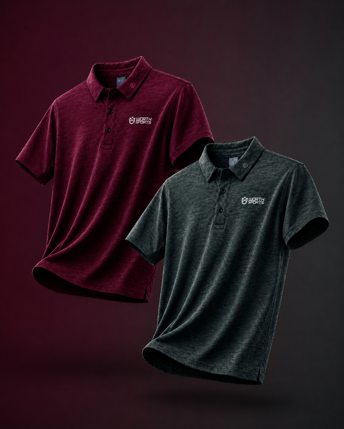 Activewear Polos 2 Pcs Combo