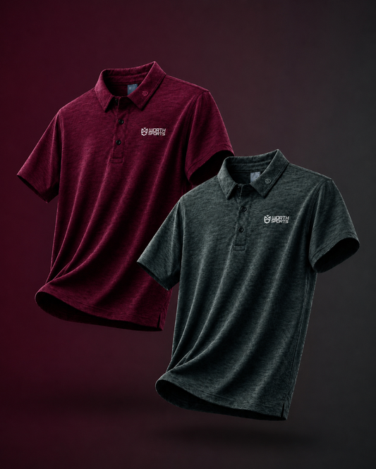 Activewear Polos 2 Pcs Combo