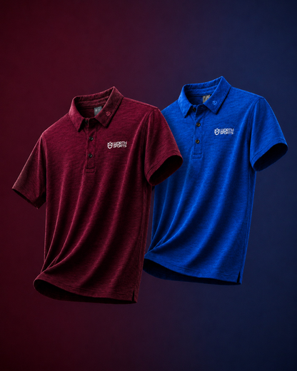 Activewear Polos 2 Pcs Combo