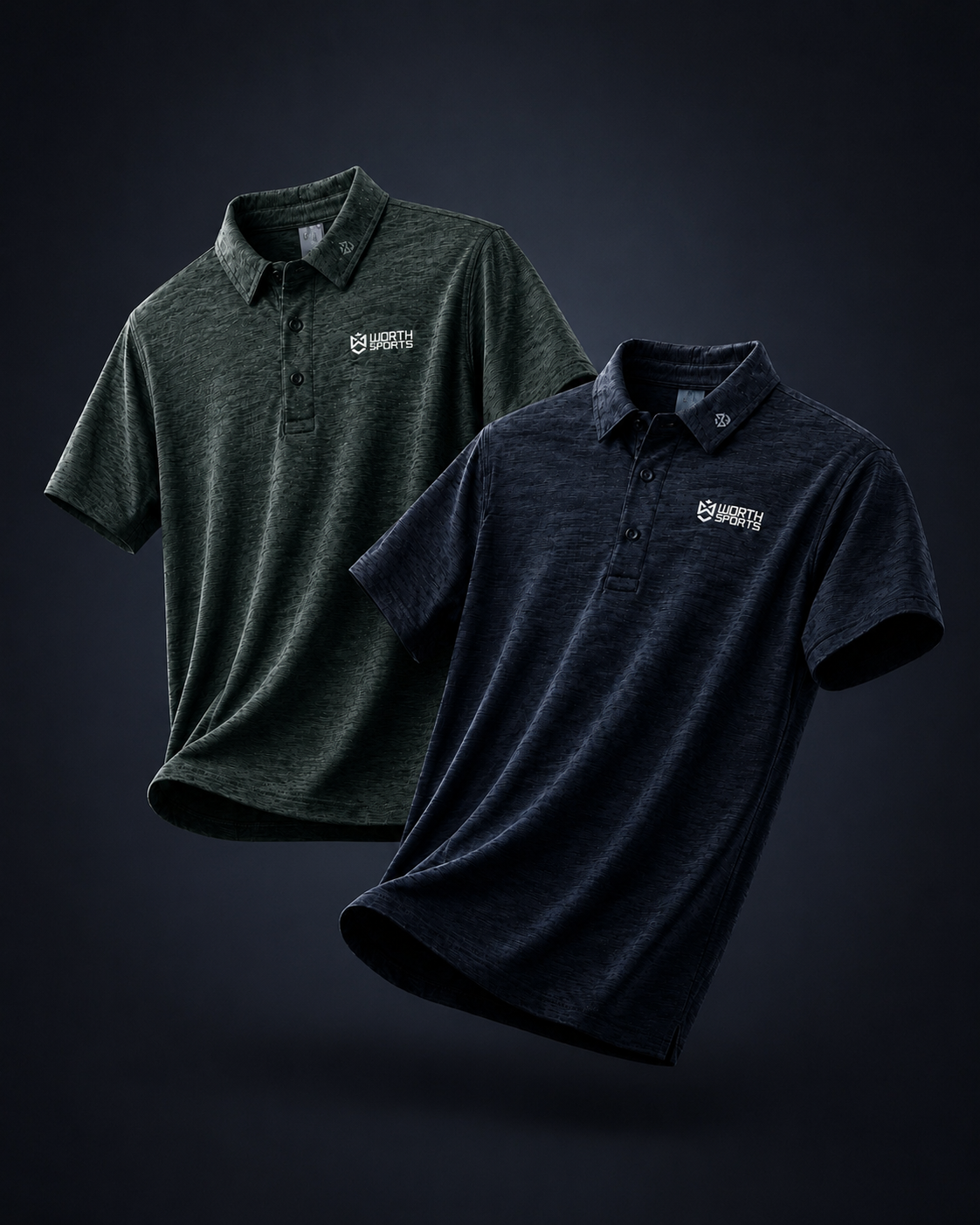 Activewear Polos 2 Pcs Combo