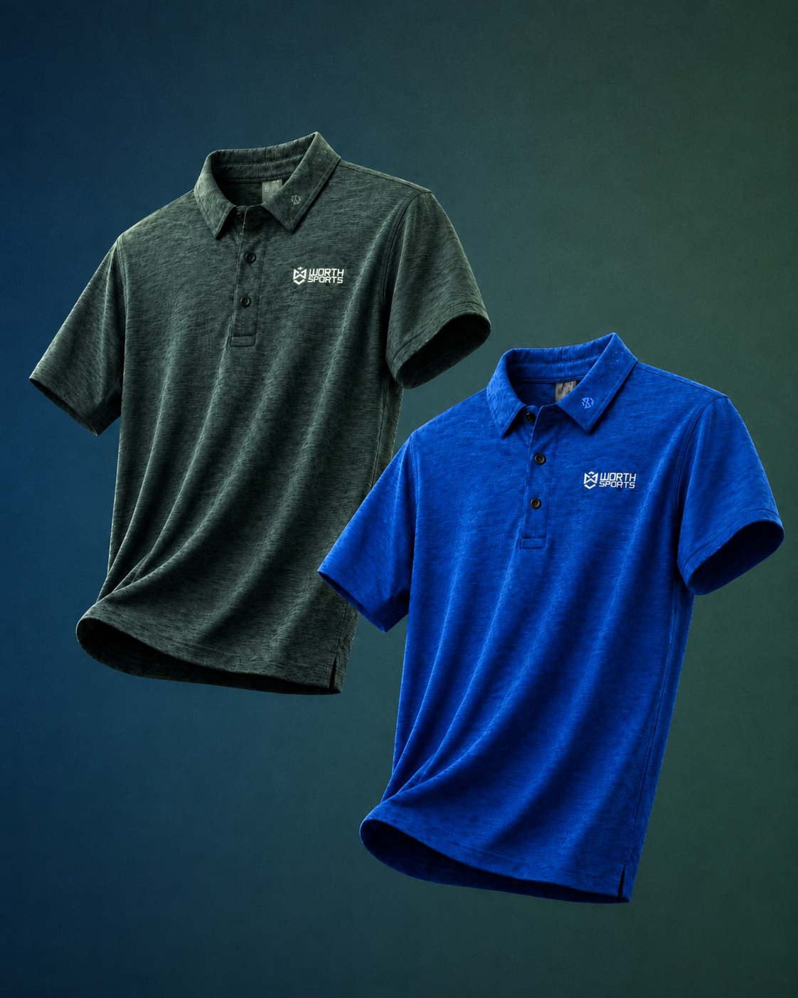 Activewear Polos 2 Pcs Combo