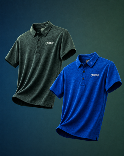 Activewear Polos 2 Pcs Combo