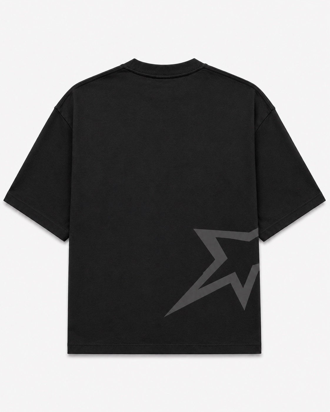 Born Star Black Dropshoulder T-shirt