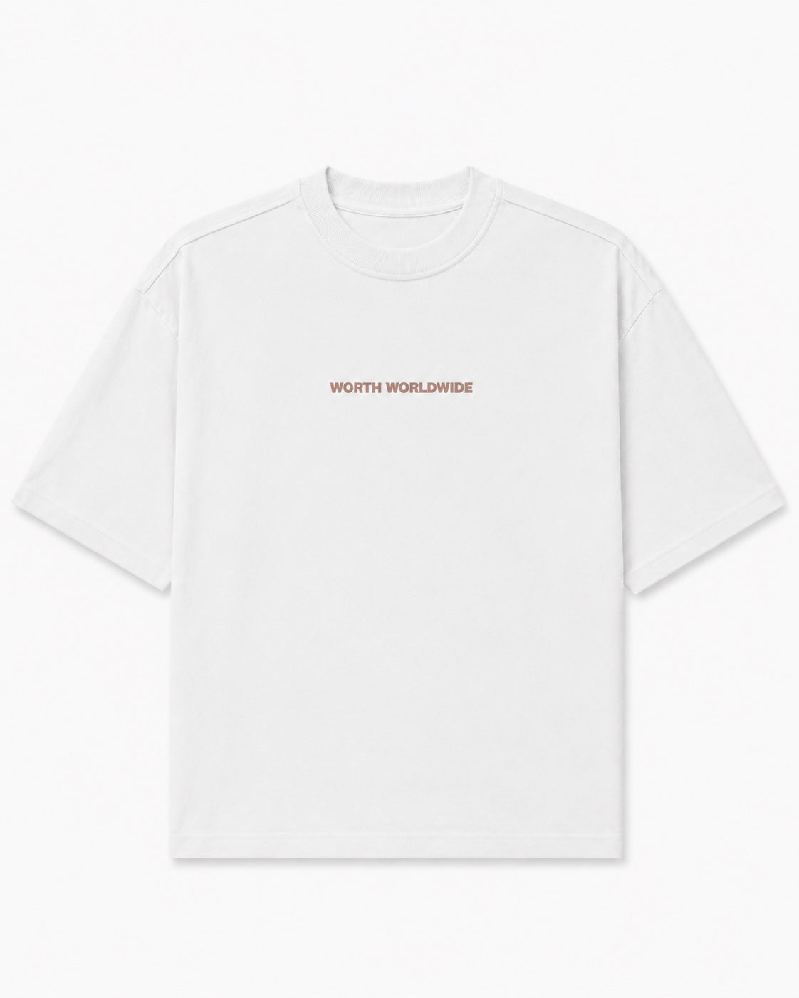 Worth Community Club White Oversized T-Shirt
