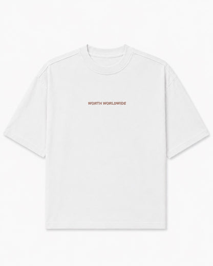 Worth Community Club White Oversized T-Shirt