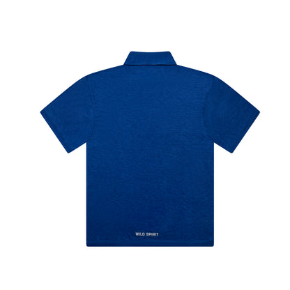 Worth Activewear Polo Denim Blue