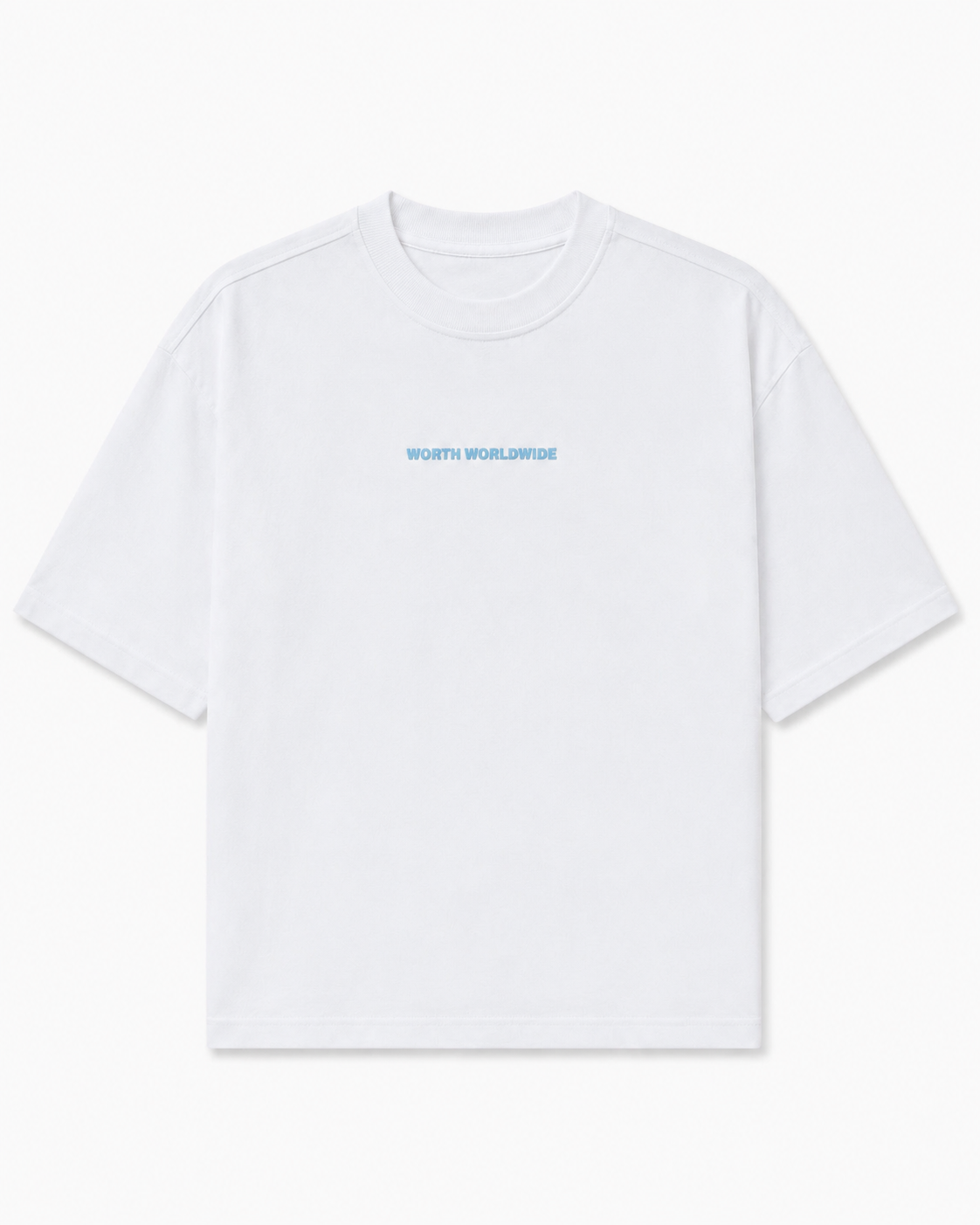 Born Star White Dropshoulder T-shirt