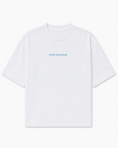 Born Star White Dropshoulder T-shirt