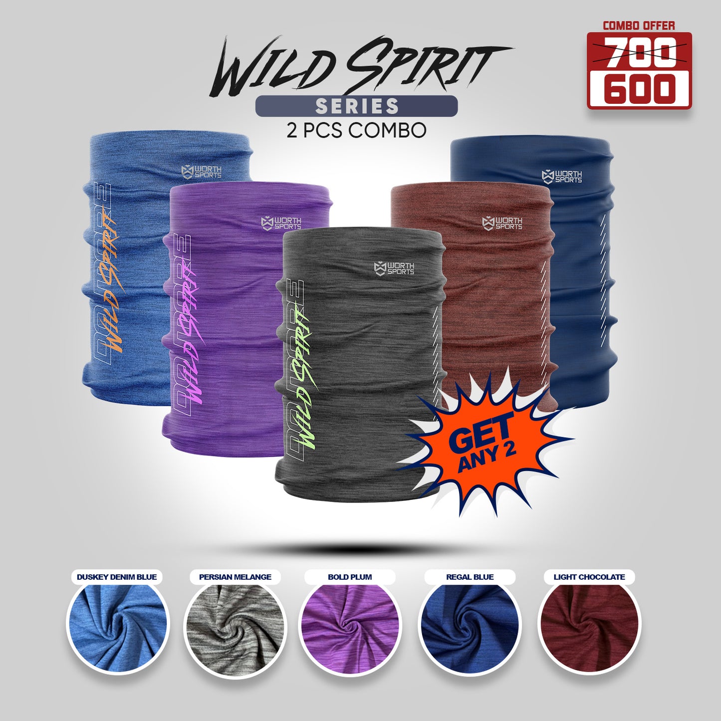 WILD SPIRIT SERIES 2 PCS COMBO