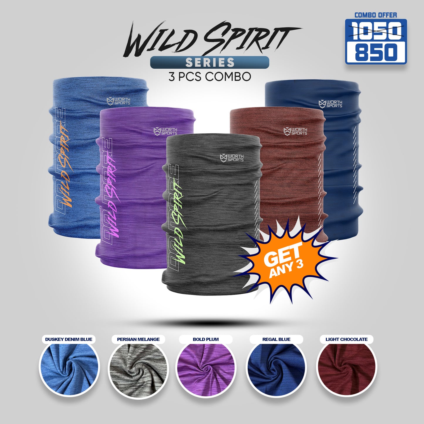 WILD SPIRIT SERIES 3 PCS COMBO