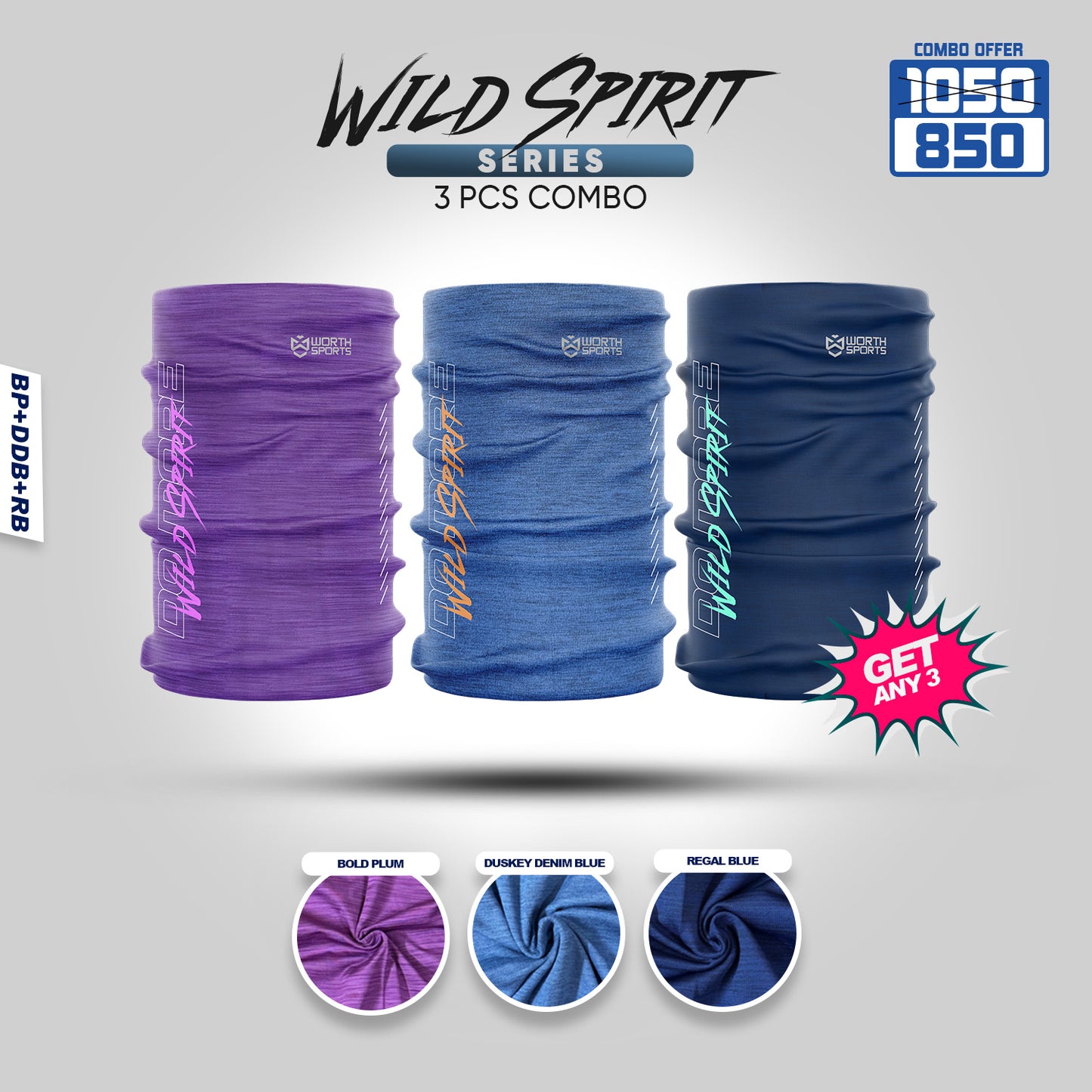 WILD SPIRIT SERIES 3 PCS COMBO