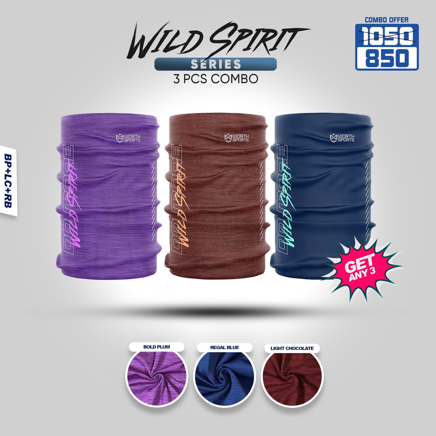 WILD SPIRIT SERIES 3 PCS COMBO