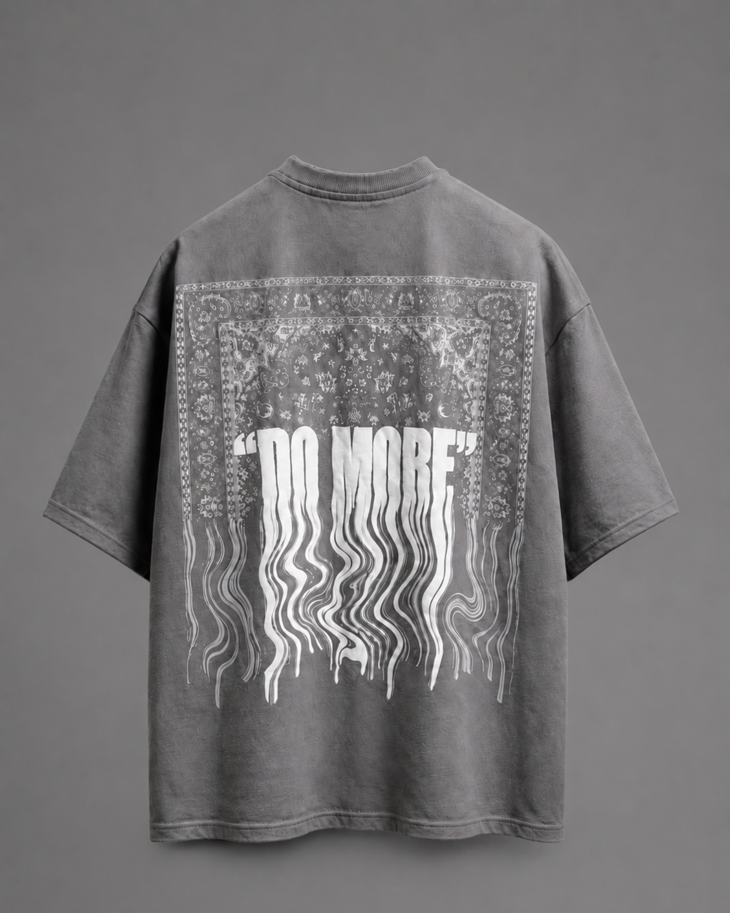 WORTH WORLDWIDE Rugged Dreams Grey drop shoulder oversized t-shirt for premium streetwear