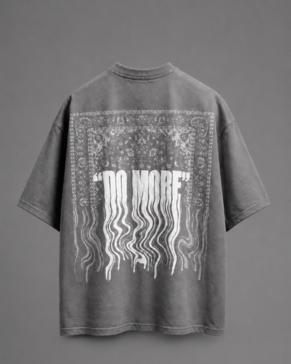 WORTH WORLDWIDE Rugged Dreams Grey drop shoulder oversized t-shirt for premium streetwear