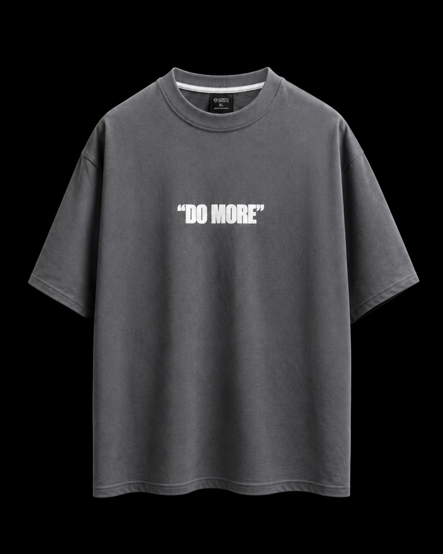 WORTH WORLDWIDE Rugged Dreams Grey drop shoulder oversized t-shirt for premium streetwear